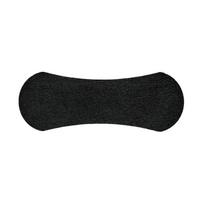 50pcs Better Breathing Nose Breathing Strips For Better Sleep Anti Snoring Breathe Well Nasal Strips Black Oval Nose Patches white