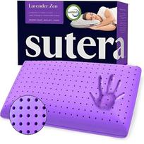 Interi Purple Pillow Queen Size Cooling Memory Foam Pillow With Lavender Scent For Side Sleeper  Back Support Neck Pain Relief 60x40 cm violetinė