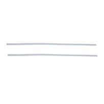 2 vnt. Pakeičiamos apatinio korpuso guminės kojelės, pėdelių juostelės Elitebook 840 G7 G8 845 G7 G8 korpuso dangteliui 1 white