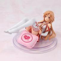 Sword Art Online Anime Yuuki Asuna Figure Model Desktop Decoration PVC Doll Action Figure Collect Toys Gifts brown