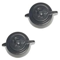 Pack of 2 Exhaust Valves Pressure Cooker Jigger Pressure Cooker Relief Jigger ABS Texture Pressure Cooker Accessories 1 gray