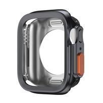 Case for Apple Watch 9 8 7 45mm 41mm 44mm 40mm Soft TPU Shockproof Protective Full Bumper Cover for iwatch series 6 5 4 SE for iwatch 40mm 41mm beige