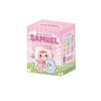 New Samuel Good Times Series Plush Blind Box Cartoon Companion Exquisite Desktop Decoration Surprise Mystery Box Birthday Gifts white