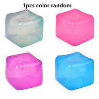Stress Cube Squishy Fidget Toys For Relaxation High Density Gel Filled Fidgets For Classroom Sensory Calming Toys For Kids Adult pink