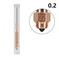 1PCS Creality K1C/K1 Max/K1 SE Nozzles Quick-Swap 3D Printer Nozzle Kit Copper Alloy And Hardened Steel Nozzle For K2 SE white