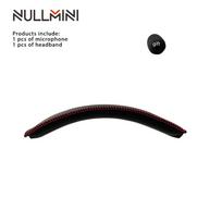 NullMini Replacement Headband for HyperX Cloud I/ II, Core,Silver,Alpha,Pro,X,Gaming,Revolver,Revolver S Headset black