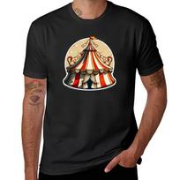 The circus vintage tent T-Shirt plus sizes customizeds plain t shirts men S įvairiaspalvis