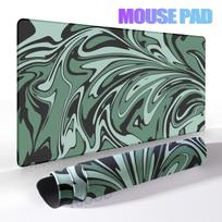 Strata Liquid Mouse Pad XXL Gaming Mousepad Artistic Large MouseMat Gamer PC Deskmat Computer Keyboard Extended Pads x 400x800x2 MM gray