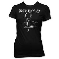 BATHORY White Goat Album Cover Girls Juniors T-Shirt S M L XL NEW XL gray