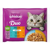 Šlapias kačių maistas Whiskas, 0.34 kg, 4 vnt.