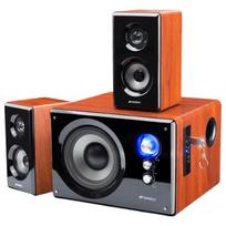 SANSUI 2.1 Wireless Bluetooth Home Speaker System with Subwoofer and Karaoke (CN version)