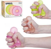 Speks Gump Loop Atminties Gelio Streso Kamuoliukas Minkštas Tampomas Fidget Žaislas Rankos Griebimo Pratimai Suaugusiems Nerimo Streso Malšinimui Sensory white