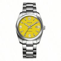DOXA Men's Mechanical Yellow Watch D205SYL geltona