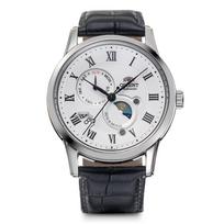 ORIENT Automatinis su namų klasika [ORIENT] SUN&MOON Laikrodis, Mechaninis, Automatinis, Gamintojo garantija, RN-AK0005S, Vyriškas, Baltas/Sidabrinis gray