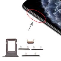 SIM Card Tray + SIM Card Tray + Side Key for iPhone 11 Pro Max / 11 Pro juoda