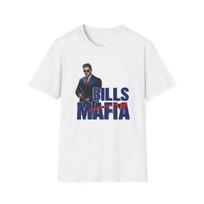 Bills Mafia Gangster T-Shirt, Buffalo Football Fan Tee, Unisex Bills Mafia L