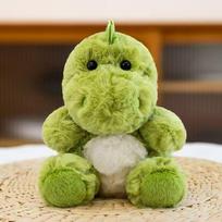 Soft Pocket Doll Sitting Dog Doll Chihuahua Can Kabu Puppy Doll Ornament Birthday Gift 15Cm with granules