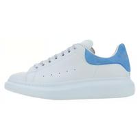 Alexander McQueen Oversized White Lapis Blue Suede 727388WIE988756 42 mėlyna
