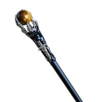 Halloweens Walking Canes Dragon Claws Orb Wand Witches Wizard Wand King Queen Scepters Cosplays Gadgets Photo Props black
