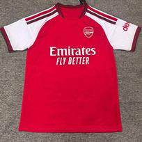 World Cup Arsenal Home Fan Edition Short Sleeve Football Jersey Football uniform jersey XXXXL red
