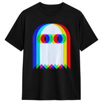 Streetwear T Shirt Summer Ghost Trippy Vaporwave Halloween Techno Rave EDM DJ Music Novelty T Shirts Cotton Tshirt Short Sleeve XL white