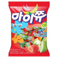 [Karūna] MyChew Korėjietiški vaisiniai kramtomi saldainiai 5 skoniai 284g-720g Strawberry + Peach 720g