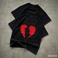 THE WEEKND After Hours Graphic T-shirt Men Women Oversized Streetwear Y2k Short Sleeve High Quality Casual Loose Female Male Clothing 4XL gray