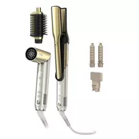 Plaukų formavimo prietaisas Shark Glam Multistyler HD6041SEU, 1400 W, auksinės spalvos
