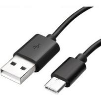 Cable USB-C pour Samsung A20E - A40 - A50 - A70 - A80 - Cable chargeur Type USB-C Noir 1 Mètre Phonillico® juoda
