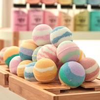 [Set of 2] Seollal Bath Bombs, Bubble Bath, 62 Types of Bubble Bath Bombs (49~62) 1+1 Multi-Serve Bubble Powder 320g beige