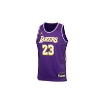 Nike X NBA Basketball Jersey LeBron James 23 Away Kids jerseys 3Y2B7BXJP-LAK23 S blue