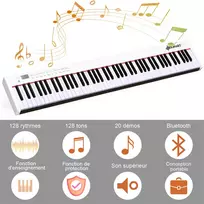 Promotion 88 klavišų skaitmeninis pianinas baltas