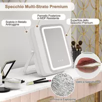 Promotion 25x30 cm reguliuojamas LED kosmetinis veidrodis