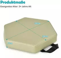 Promotion 6 vnt. vaikų sėdmaišiai su rankena mėlyni