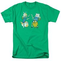 Adventure Time  Meet Up  T-Shirt - to 4X M blue