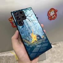 Dark Souls Phone Case For Samsung S26 S25 Ultra S23 S22 S24 S20 Fe S21 Plus A54 A53 A16 Glass Cover Samsung s25 black