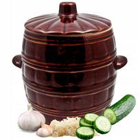 Akmens masės rauginimo statinė, 5 l