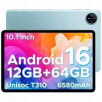 Planšetė DOOGEE TAB A9 10.1", 12GB/64GB, 6580mAh, WiFi5, Unisoc T310, Android 16