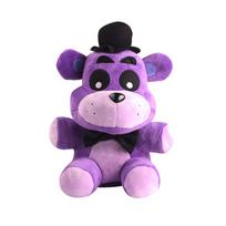 New Five Night At Freddy Fnaf Cute Plush Toys Game Doll Bonnie Bear Foxy Cartoon Stuffed Dolls Freddy Toy black