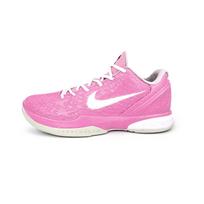 Nike Zoom Kobe 6 Love At First Sight Cushioning Slip Resistant Abrasion Resistant Low top Basketball Shoes Men's Pink FQ3546-100(Team1076-) 41 pink