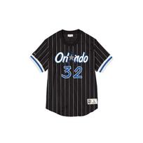 Mitchell & Ness x NBA Orlando Magic Name and Number Mesh T-shirt 'Shaquille O'Neal 32' Men's NNMPSC19040-OMABLCK94SON XXL gray