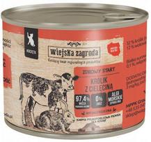 Country Farm | Wet Food For Kittens | Can 200G - Rabbit With Veal 0.2 Kg