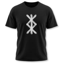 Viking Bind Rune T-Shirt | Protection Norse Runic Symbol Unisex Tee Shirt S black
