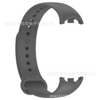 Replacement Silicone Wristband Strap for Fitness Tracker Compatible with Multiple Models Durable Adjustable Sport Style One Size gray
