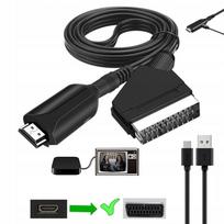 Adapteris SCART į HDMI, 1 m, AV, HD 1080p