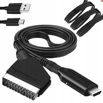 Adapterio laidas 1 m, SCART į HDMI, 1080p HD