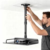 Projektoriaus laikiklis luboms, universalus, iki 14 kg, reguliuojamas 34–56 cm