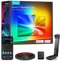 LED juosta GOVEE H6099, TV foniniam apšvietimui, 75–85" televizoriams, juoda