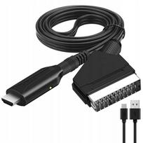 Laidas adapteris Euro/Scart į HDMI, 1080p