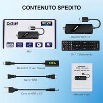 DVB-T2 HEVC TV imtuvas